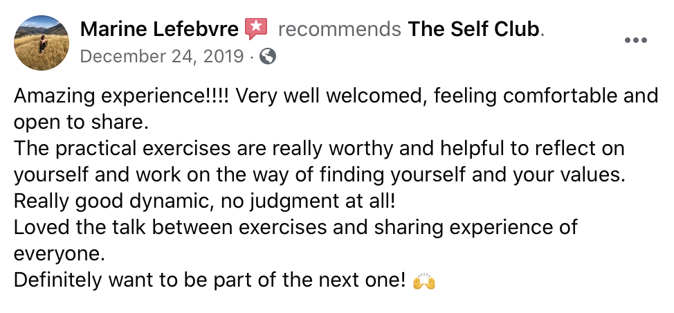 Marine Testimonial